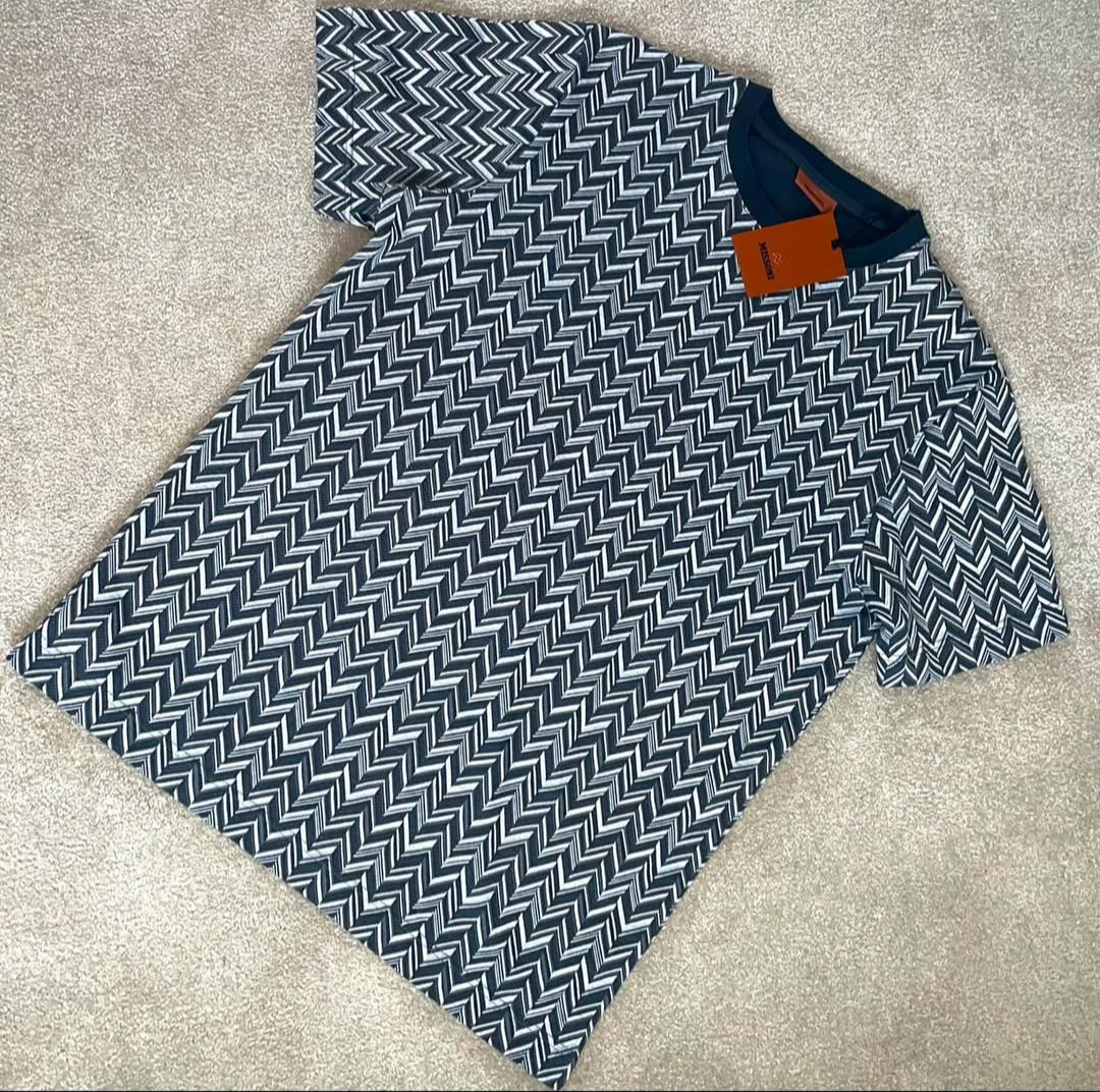 Missoni All Over Zig Zag Print T-Shirt