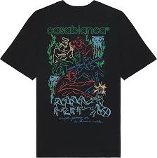 Casablanca Black Pentathlon T-Shirt